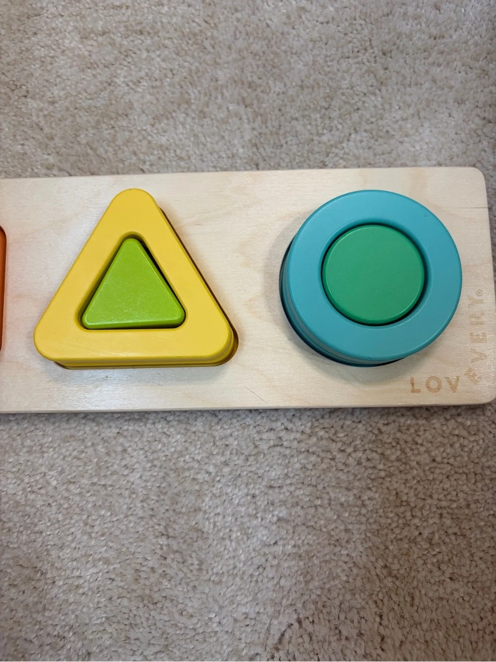 Lovevery Geo Shapes Puzzle